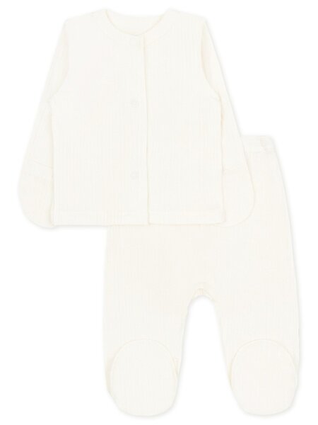 Комплект Новорождённым Юлала Молочный Без рисунка (фото 1)