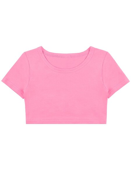 Топ Девочкам Юлала Розовый Без рисунка (фото 1)