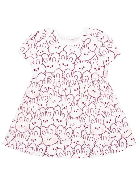 Платье Девочкам Юлала Белый Зайки (фото 1)