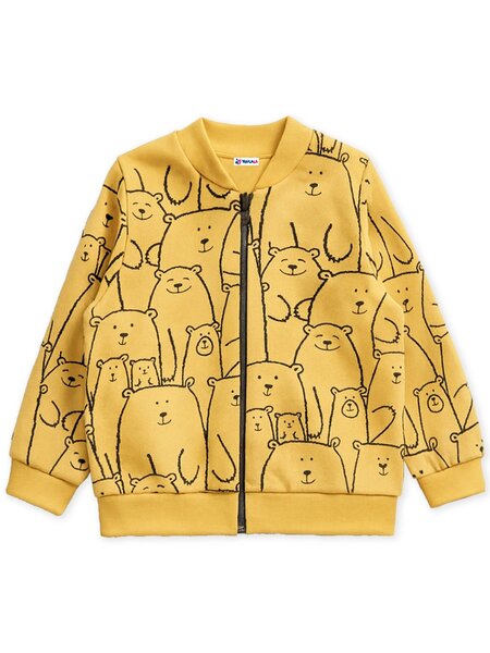 Толстовка Мальчикам Юлала Жёлтый Мишки (фото 1)
