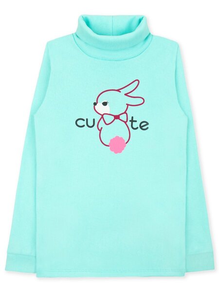 Водолазка Девочкам Юлала Мятный Зайка (фото 1)
