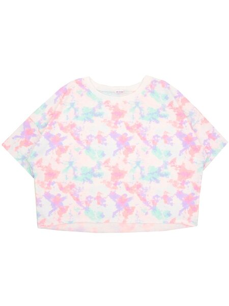 Футболка Девочкам Юлала Белый Краски (фото 1)