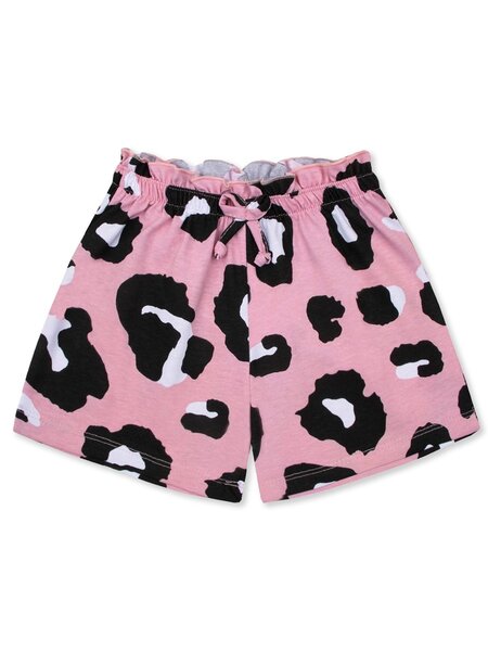Шорты Девочкам Юлала Розовый Леопард (фото 1)