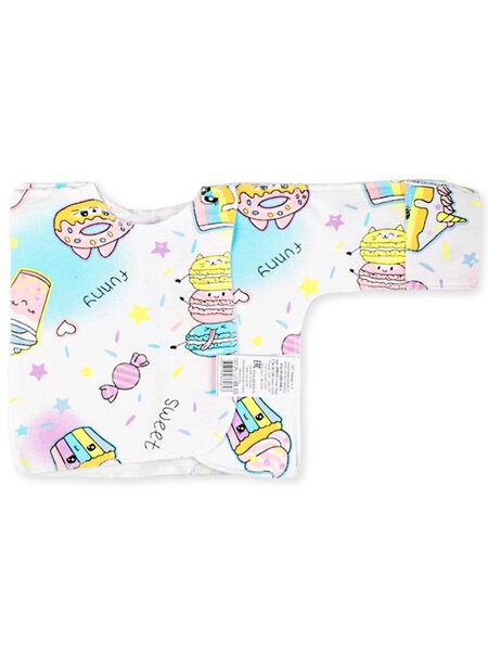 Распашонка Новорождённым Россия Белый Сладости (фото 1)