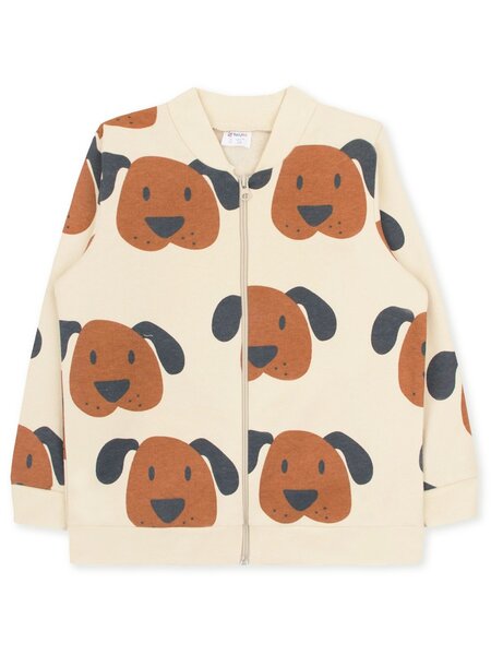 Толстовка Мальчикам Юлала Бежевый Собачки (фото 1)