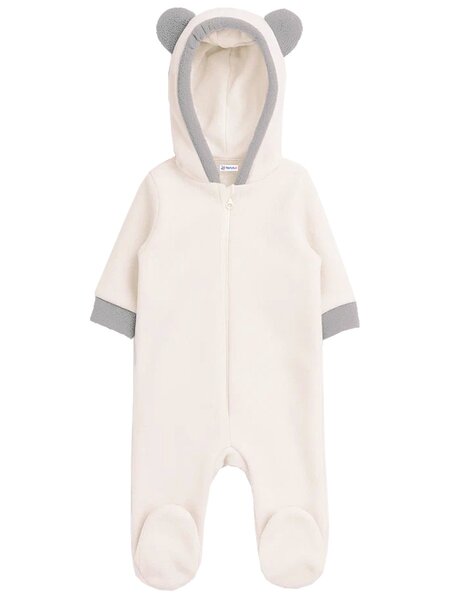 Комбинезон Новорождённым Юлала Бежевый; Серый светлый Без рисунка (фото 1)