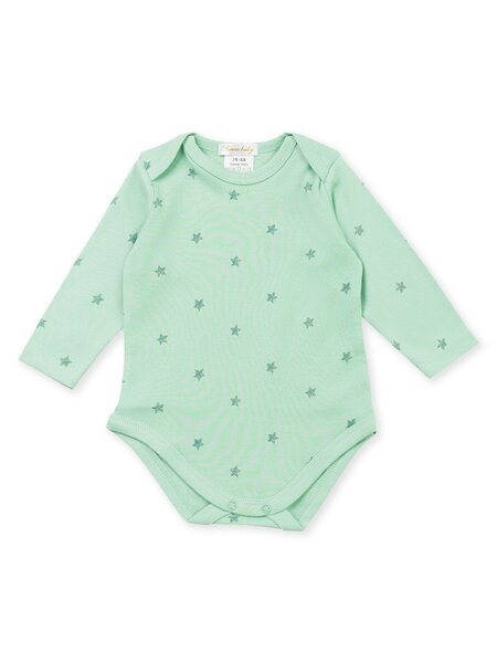 Боди Новорождённым Армения Хаки светлый Звёзды (фото 2)