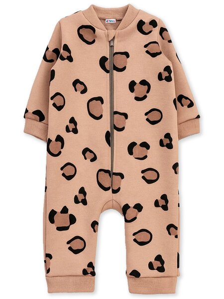 Комбинезон Новорождённым Юлала Коричневый светлый Леопард (фото 1)