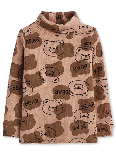 Водолазка Мальчикам Юлала Коричневый Мишки (фото 1)