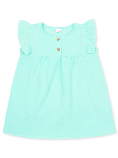 Платье ясельное Новорождённым Юлала Мятный Без рисунка (фото 1)