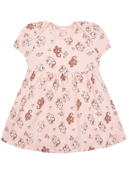 Платье Девочкам Юлала Персиковый светлый Белочки (фото 1)