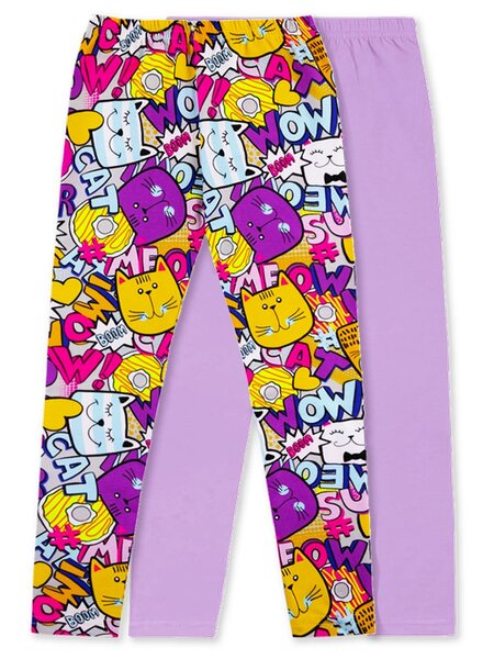 Набор лосин Девочкам Юлала Мультиколор Котики (фото 1)
