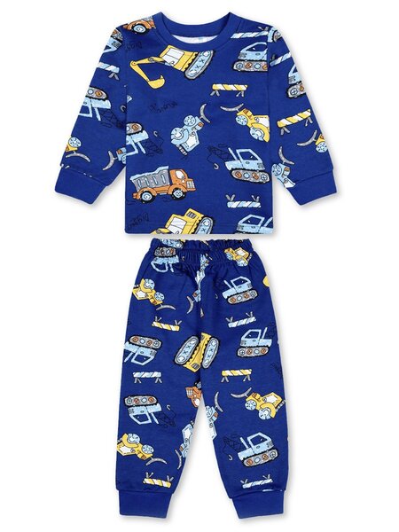 Пижама Мальчикам Bonito Ультрамарин Техника (фото 1)