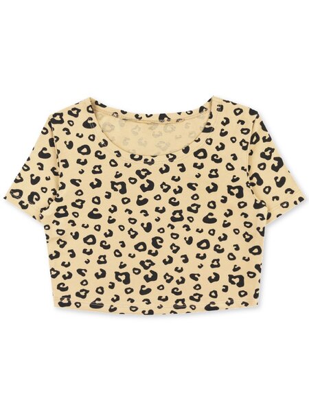 Топ Девочкам Юлала Бежевый Леопард (фото 1)