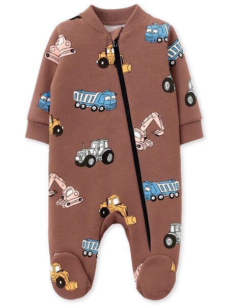 Комбинезон Новорождённым Юлала Коричневый Техника (фото 1)