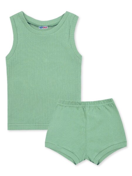 Комплект Новорождённым Юлала Хаки светлый Без рисунка (фото 1)