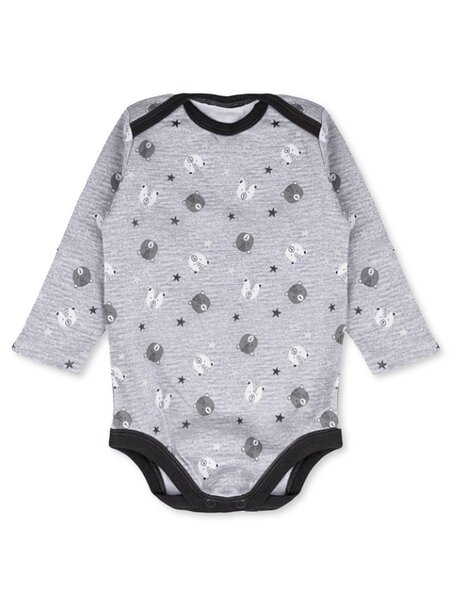 Боди Новорождённым Армения Серый меланж Мишки (фото 1)