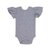 Боди Новорождённым Bonito Серый меланж Бантик (фото 2)