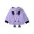 Толстовка Девочкам Bonito Сиреневый Зайка (фото 2)