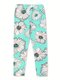 Лосины Девочкам Bonito Мятный Цветы (фото 1)