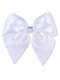 Бант на заколке Девочкам Baby`s joy Белый Без рисунка (фото 1)