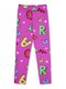 Лосины Девочкам Bonito Фуксия Буквы (фото 1)