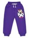 Брюки Девочкам Bonito Фиолетовый Котики (фото 1)