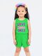 Комбинезон Девочкам Bonito Зелёный Надпись (фото 1)