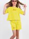 Костюм Девочкам Bonito Жёлтый Надпись (фото 1)
