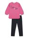 Костюм Девочкам Bonito Розовый яркий; Чёрный Надпись (фото 1)