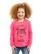 Лонгслив Девочкам Baby style Коралловый Девочка (фото 1)
