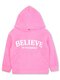 Толстовка Девочкам Bonito Розовый Надпись (фото 1)