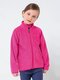 Толстовка Девочкам Crockid Малиновый Без рисунка (фото 1)