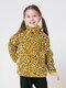 Толстовка  Crockid Горчичный Леопард (фото 1)