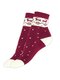 Носки Девочкам Para socks Бордовый Олени (фото 1)