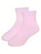 Носки Девочкам Борисоглебский трикотаж Розовый Без рисунка (фото 1)