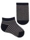 Носки Девочкам Россия Графит; Бежевый Полоски (фото 1)