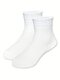 Носки Девочкам Борисоглебский трикотаж Белый Без рисунка (фото 1)
