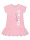 Платье Девочкам Bonito Персиковый Надпись (фото 1)