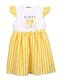 Платье Девочкам Bonito Белый; Жёлтый Надпись (фото 1)