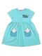 Платье Девочкам Bonito Мятный Котята (фото 1)