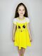 Платье Девочкам Россия Белый; Жёлтый Мордочка (фото 1)
