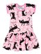 Платье Девочкам Россия Розовый Котики (фото 1)