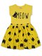 Платье Девочкам Bonito Жёлтый Котики (фото 1)