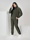 Костюм Женщинам Россия Хаки Буква (фото 1)