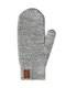 Варежки для мальчика Мальчикам Россия Серый меланж Эмблема (фото 1)