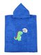 Халат-пончо Мальчикам Bonito Ультрамарин Динозавр (фото 1)
