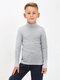 Водолазка Мальчикам Kip Серый меланж Без рисунка (фото 1)
