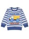 Джемпер Мальчикам Bonito Белый; Серо-синий Полоски (фото 1)