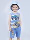 Костюм Мальчикам Bonito Белый; Синий светлый Машины (фото 1)